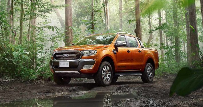 Ford Ranger in the Jungle