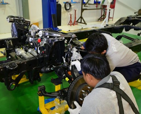 Engineers at Capital Motors Ford Assembly Plant