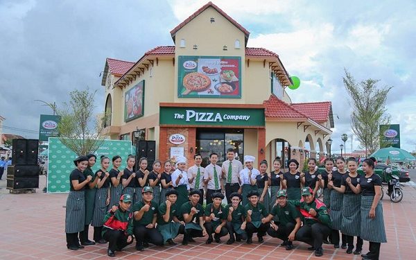 Opening of the Pizza Company in Kampong Cham Town