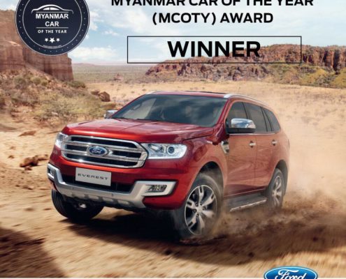 Ford Everest - Best SUV - Myanmar Car of the Year Awards