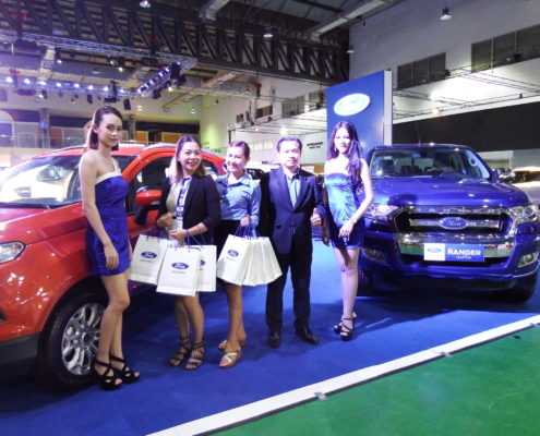 Lao Ford City at the Vientiane International Motor Expo 2017