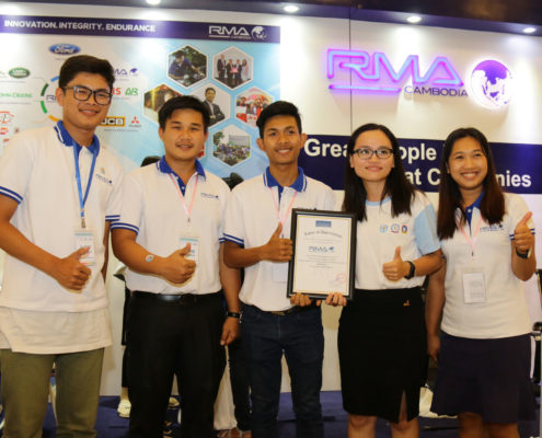 RMA Cambodia at the National Career fair