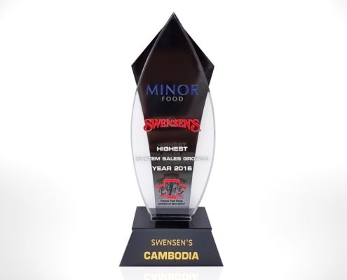 Swensen's Cambodia Awarded the High System Sale Growth of The Year Award 2016