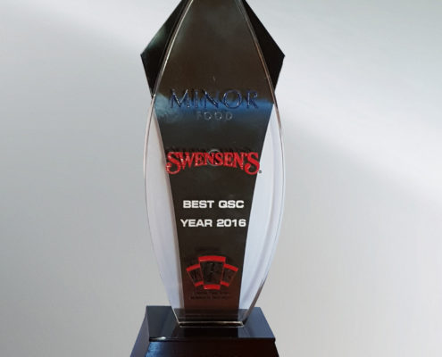 EFG Laos Awarded the Best QSC in Southeast Asia for Both Swensen's and The Pizza Company