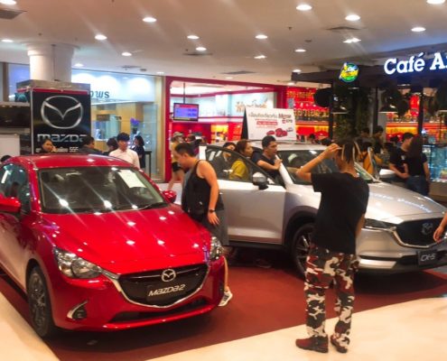 Mazda City Display Event at The Mall Bangkapi