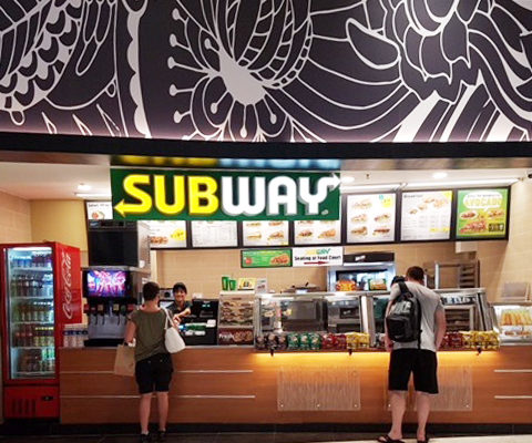 Palms Food Subway at Changi Ariport T4