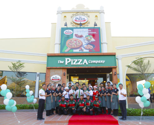 The Pizza Company's 27th Outlet at Chamka Doung Cambodia