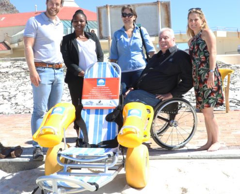 Beach Access a Reality for the Disabled