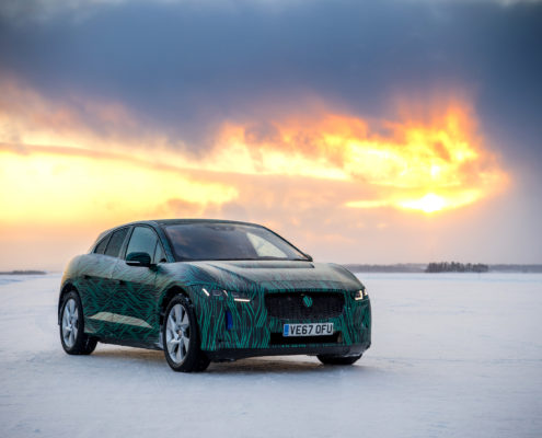 JLR fast charging ice cool I-Pace