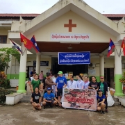 Lao Ford City Supports Flood Victims in Attapeu