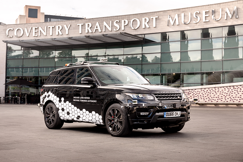 SELF-DRIVING RANGE ROVER